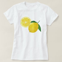 Watercolor Lemon 07