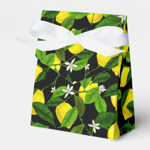 Watercolor Lemon 2 Favor Boxes