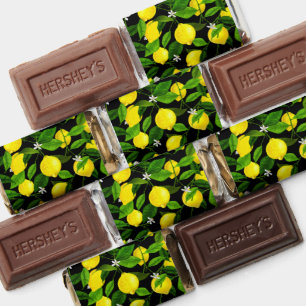 Watercolor Lemon 2 Hershey's Miniatures