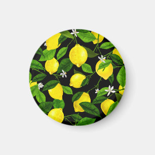 Watercolor Lemon 2 Magnet
