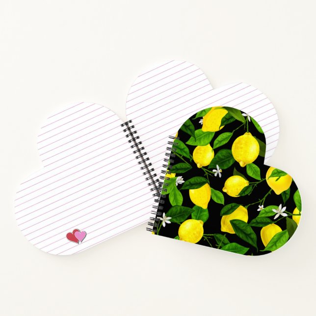 Watercolor Lemon 2 Notebook (Inside)