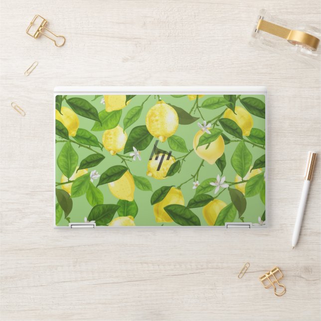 Watercolor Lemon 3 HP Laptop Skin (Desk)