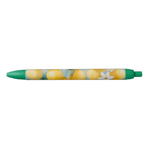 Watercolor Lemon/fruit Pen