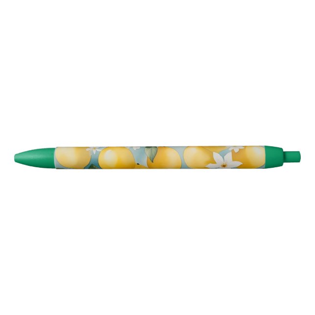 Watercolor Lemon/fruit  Pen (Front)