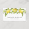 Watercolor Lemon Greenery Garland Rustic