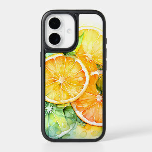 Watercolor Lemon Orange Lime Botanical Kitchen iPhone 17 Case