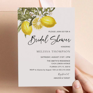 Best Lemon-Themed Bridal Shower Ideas In 2023