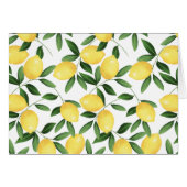 WATERCOLOR LEMONS (Front Horizontal)