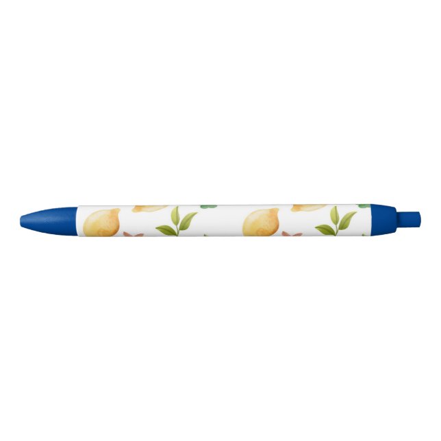 Watercolor Lemons & Popsicles  Pen (Front)
