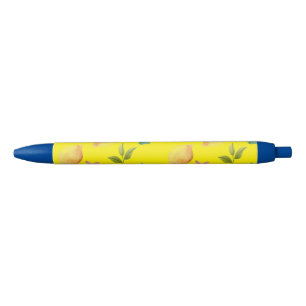 Watercolor Lemons & Popsicles Pen