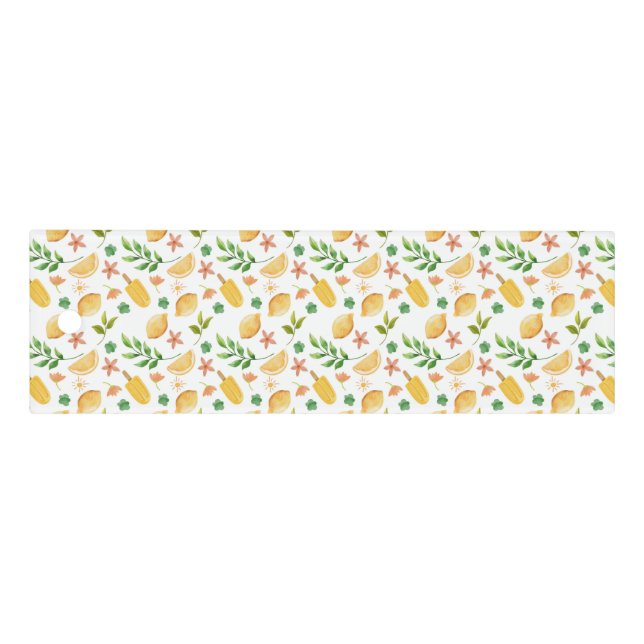 Watercolor Lemons & Popsicles  Ruler (Front)