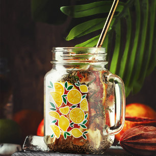 Watercolor lemons - yelllow and green sticker