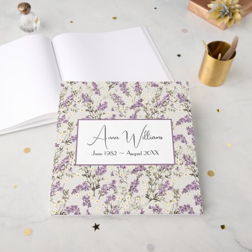 Watercolor Lilacs for Memorial Service
