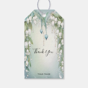 Watercolor Lily of the Valley Gift Tag