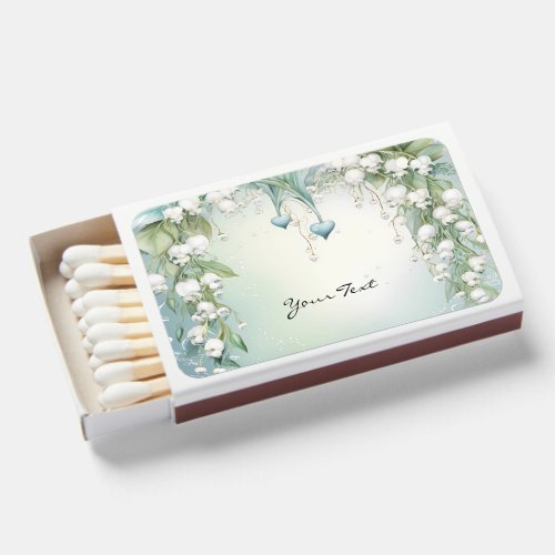 Watercolor Lily of the Valley Matchboxes