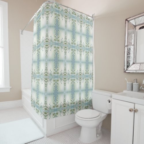 Watercolor Lily of the Valley Shower Curtain
