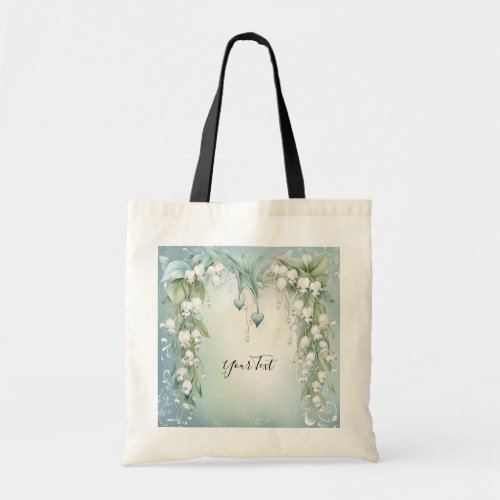 Watercolor Lily of the Valley Tote Bag