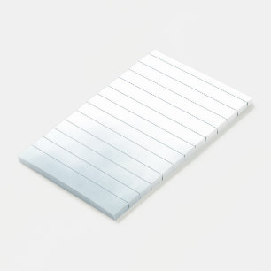 Watercolor Lined Post-it Notes