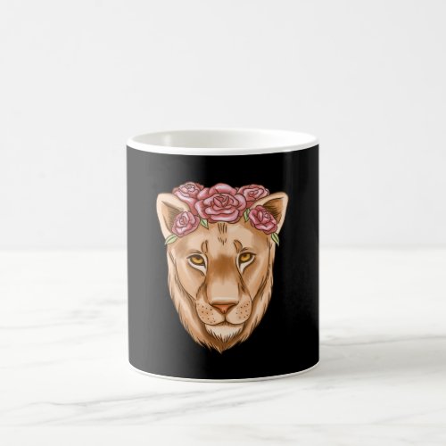 Watercolor Lioness Coffee Mug
