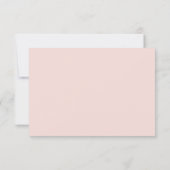 Watercolor Lips | Personalized Flat Notecards (Back)