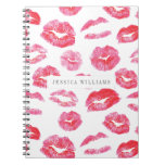 Watercolor Lipstick Lipsense Notebook at Zazzle
