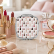 Watercolor Lipsticks Custom Name