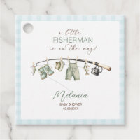 Watercolor Little Fisherman baby shower