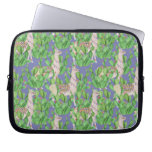 Watercolor Llama &amp; Catus Pattern Laptop Sleeve
