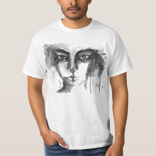 Watercolor Look T-Shirt (Front)