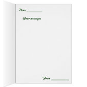 Watercolor Lotus Card (Inside (Right))