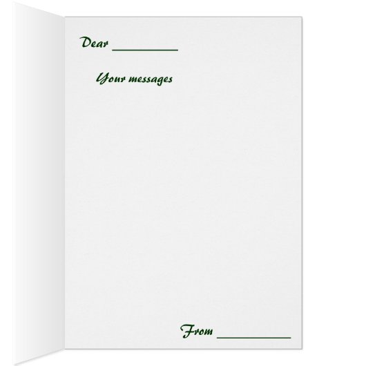 Watercolor Lotus Card (Inside (Right))