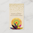 Watercolor Lotus Flower Logo Yoga Healing Health