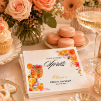 Watercolor Love at First Spritz Bridal Shower