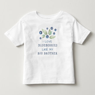 Watercolor Love Blueberries Toddler T-shirt