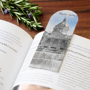 Watercolor Madrid Landscape Bookmarks – Scenic 