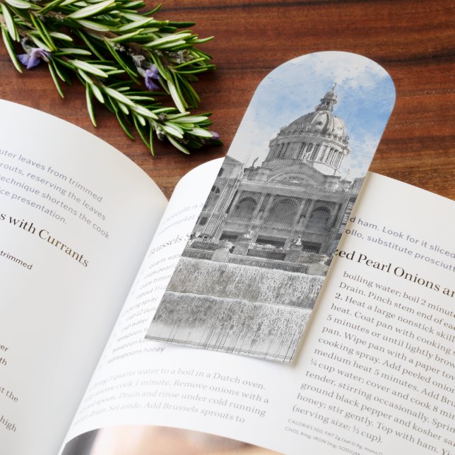 Watercolor Madrid Landscape Bookmarks – Scenic  (Book)