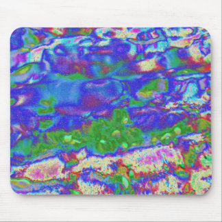 Watercolor Magic, digital abstract Mouse Pad