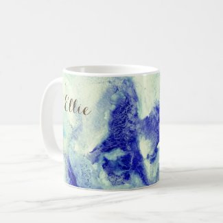 Watercolor Magic Personalized Coffee Mug