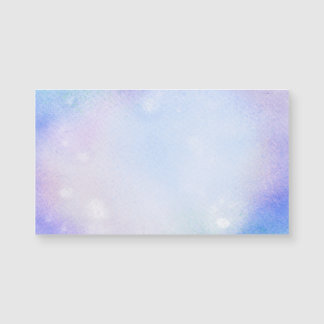 Watercolor Magnetic Business Card