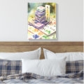 Watercolor Mahjong Art Canvas Print | Zazzle