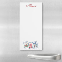 Watercolor Mahjong Tiles Personalized