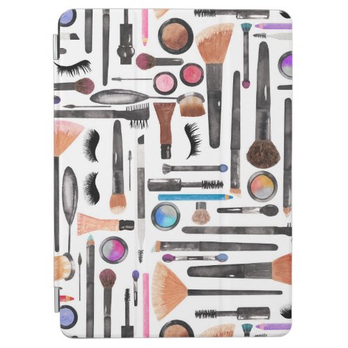 Watercolor Makeup Make_Up Artist Cosmetologist iPad Air Cover