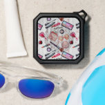 Watercolor Makeup Pattern Bluetooth Speaker