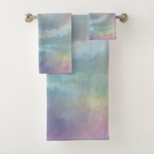 Pastel Colors Bath Towels Zazzle