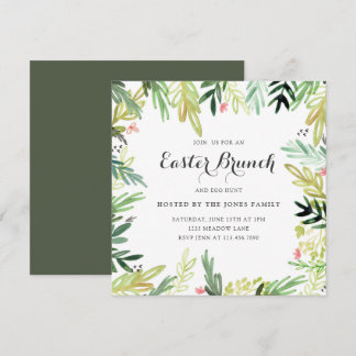 Watercolor Meadow Easter Invite