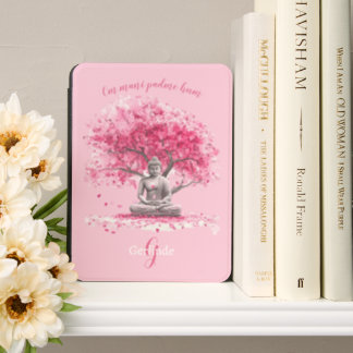 Watercolor Meditating Buddha Personalized Kindle Cover
