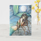 Watercolor Mermaid Card by Molly Harrison | Zazzle