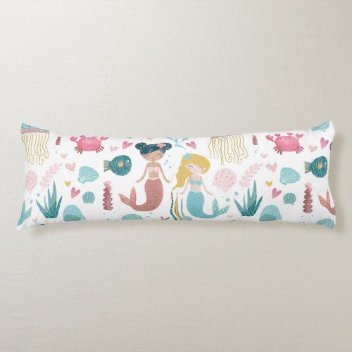 Watercolor Mermaid  girl  room decor  pillow