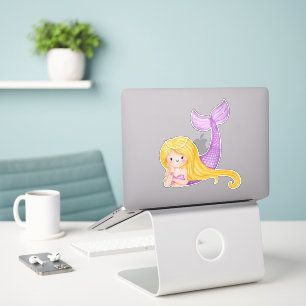 Watercolor Mermaid Sticker