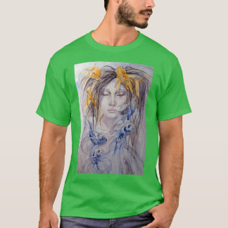 Watercolor Mermaid T-Shirt